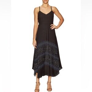 Anthropologie Tracy Reese 'Lace Applique Frock' Midi Dress Sz S Beautiful NWT